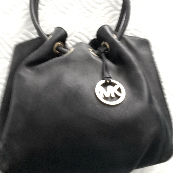 Black handbag